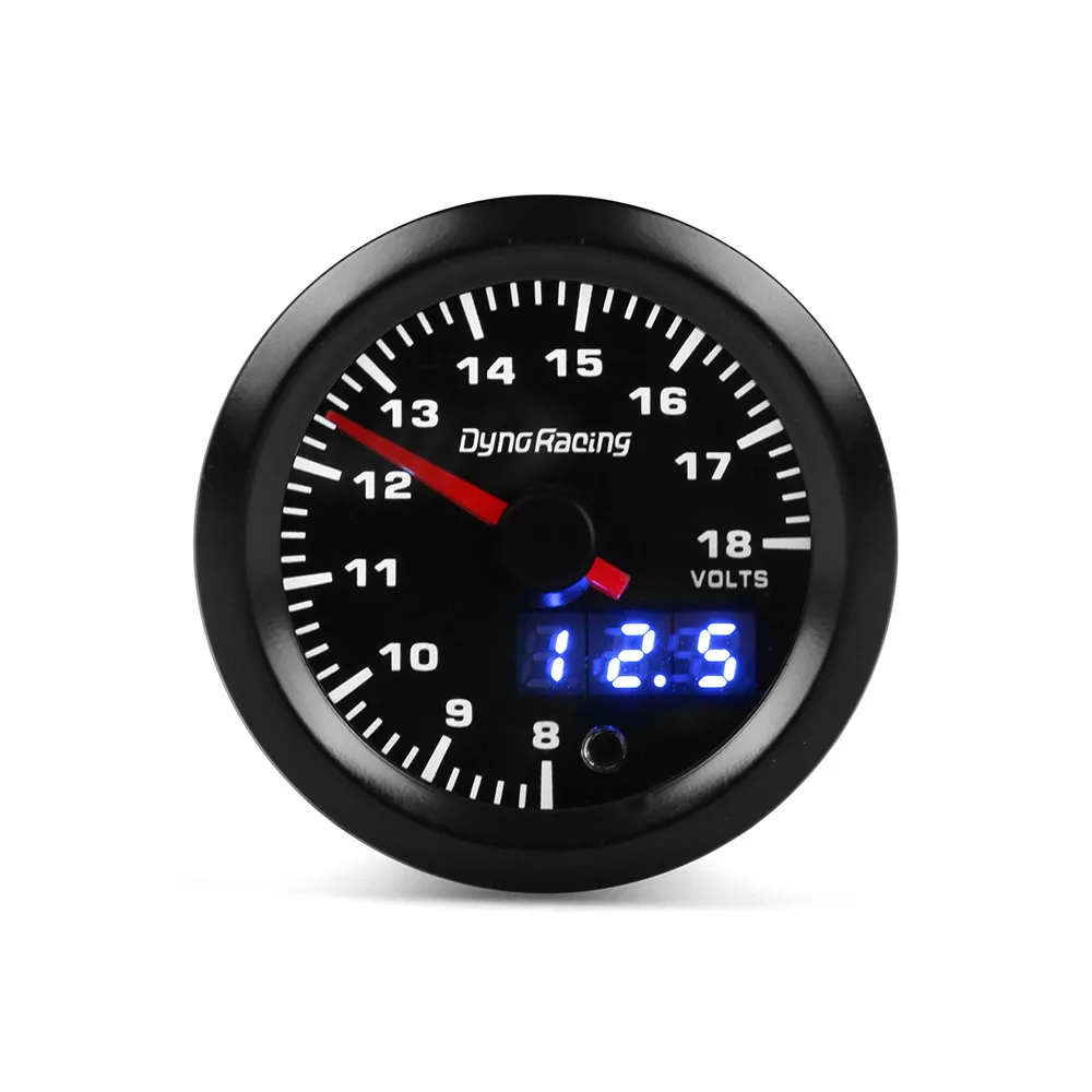 2 "52mm 7 Kleuren LED Dual Display Boost gauge watertemperatuur olietemperatuur oliedruk Voltmeter luchtbrandstofverhouding EGT Toerenteller Auto Gauge
