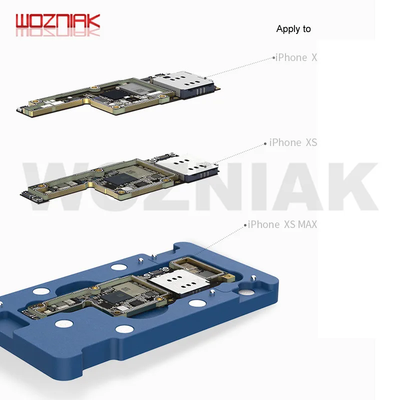 Qianli اللوحة الوسطى الطبقة مجلس ثلاثية الأبعاد بغا rebيعادل نبات الاستنسل منصة القصدير آيفون X-17Pro ماكس إصلاح صافي #3