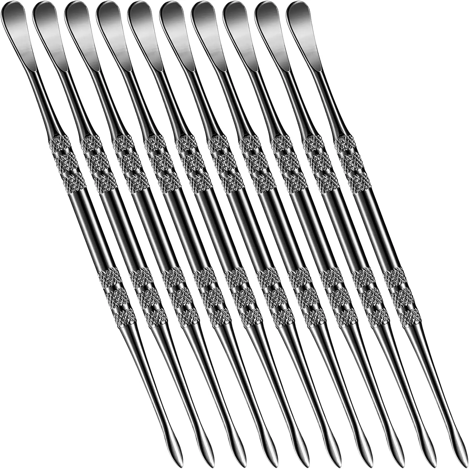 10 pcs Carving Tool Rainbow Stainless Steel Tool