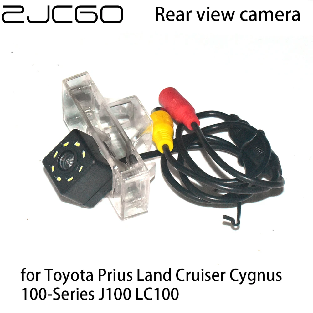 

ZJCGO Car Rear View Reverse Backup Parking Reversing Camera for Toyota Prius Land Cruiser Cygnus 100-Series J100 LC100