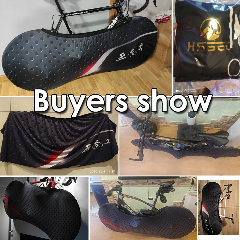 HSSEE New MTB Road Bike Cover Smooth Milk Shredded 26in 27.5in 700C  Elastic Bicycle Indoor Dust Cover Cycling Accessories