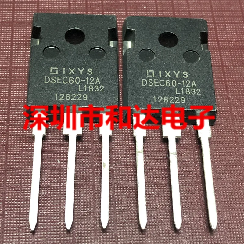 Piezas de 5 DSEC60-12A, nuevo, TO-247, 1200V, 30A