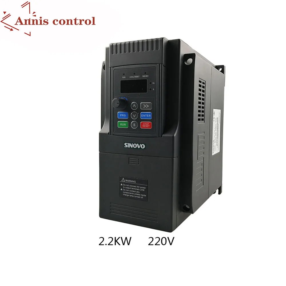 

SD90-2S-2.2G Single access universal frequency converter 2.2KW 220V VFD 3 Phase Output Frequency Converter Adjustable Speed