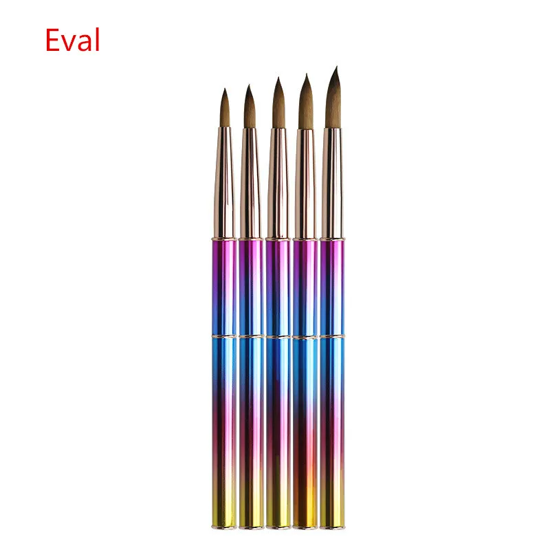 

1 Piece Nail Art Crystal Pen Mink Hair Engraving Pen Hollow Pen Painting Nail Liner Brush Pen Manicure Tools