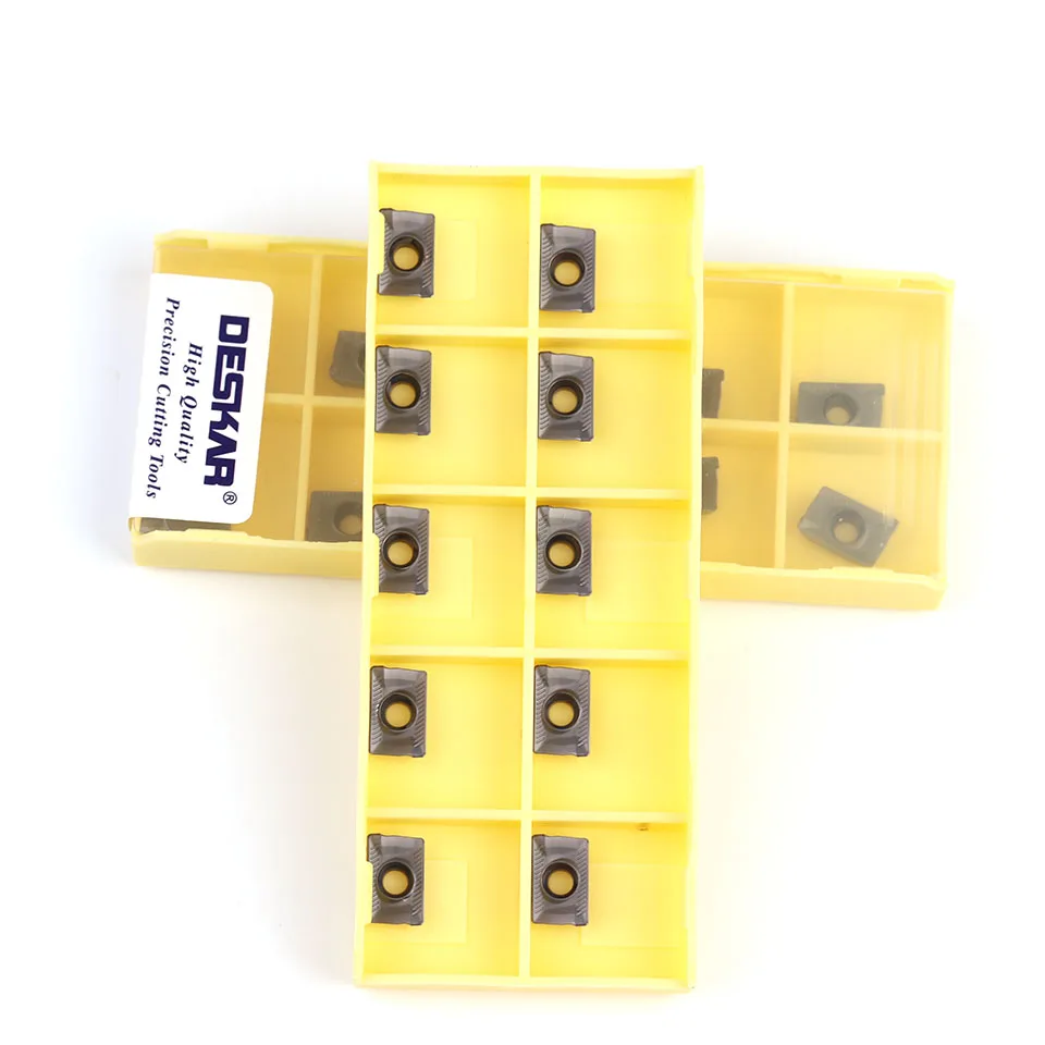 APKT1003PDTR LF6018 DESKAR 100% Original มิลลิ่งแทรกเครื่องกลึง CNC เครื่องมือตัดสแตนเลสการประมวลผล