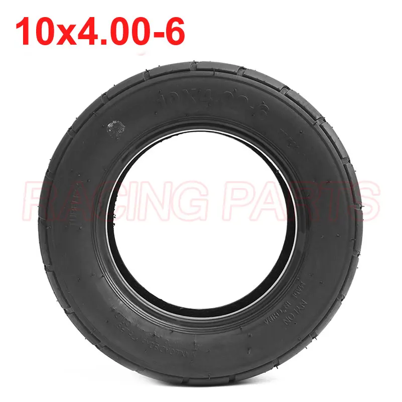 10x4.00-6 Vacuum Tire 10 Inch Tubeless Wanda Tyre for Electric Scooter Parts