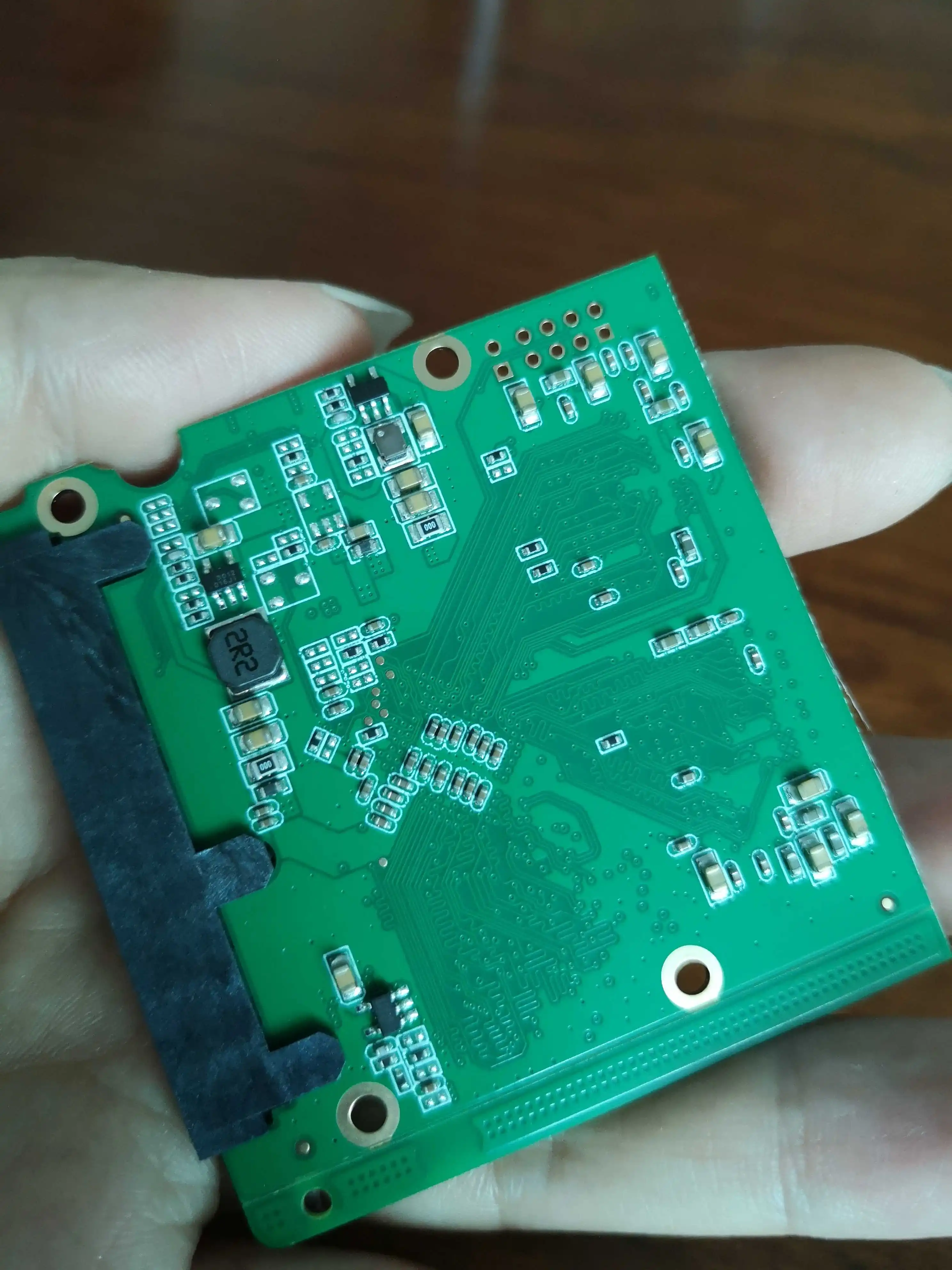 SSD Nesting SM2254G ควบคุมหลัก D9SHD BGA316 Circuit Board