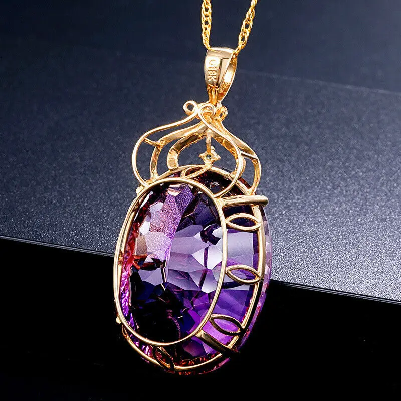 Thumbnail 4 - #23 Trending Crystal Pendant Necklaces Right Now