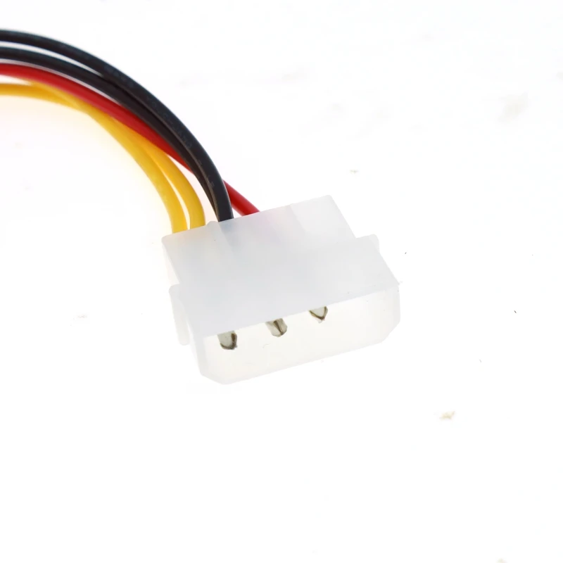 15Cm Ide Dual 4pin Molex Ide Male Naar 6 Pin Vrouwelijke Pci-E Y Molex Ide Power Cable Adapter Connector voor Video Kaarten Dropshiping