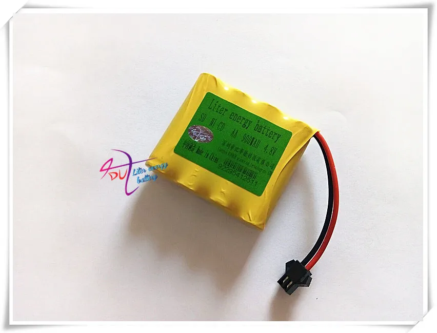 4.8 V 900mAh Liter energy battery NI-CD Remote Control Toys Electric toy security facilities electric toy AA battery group