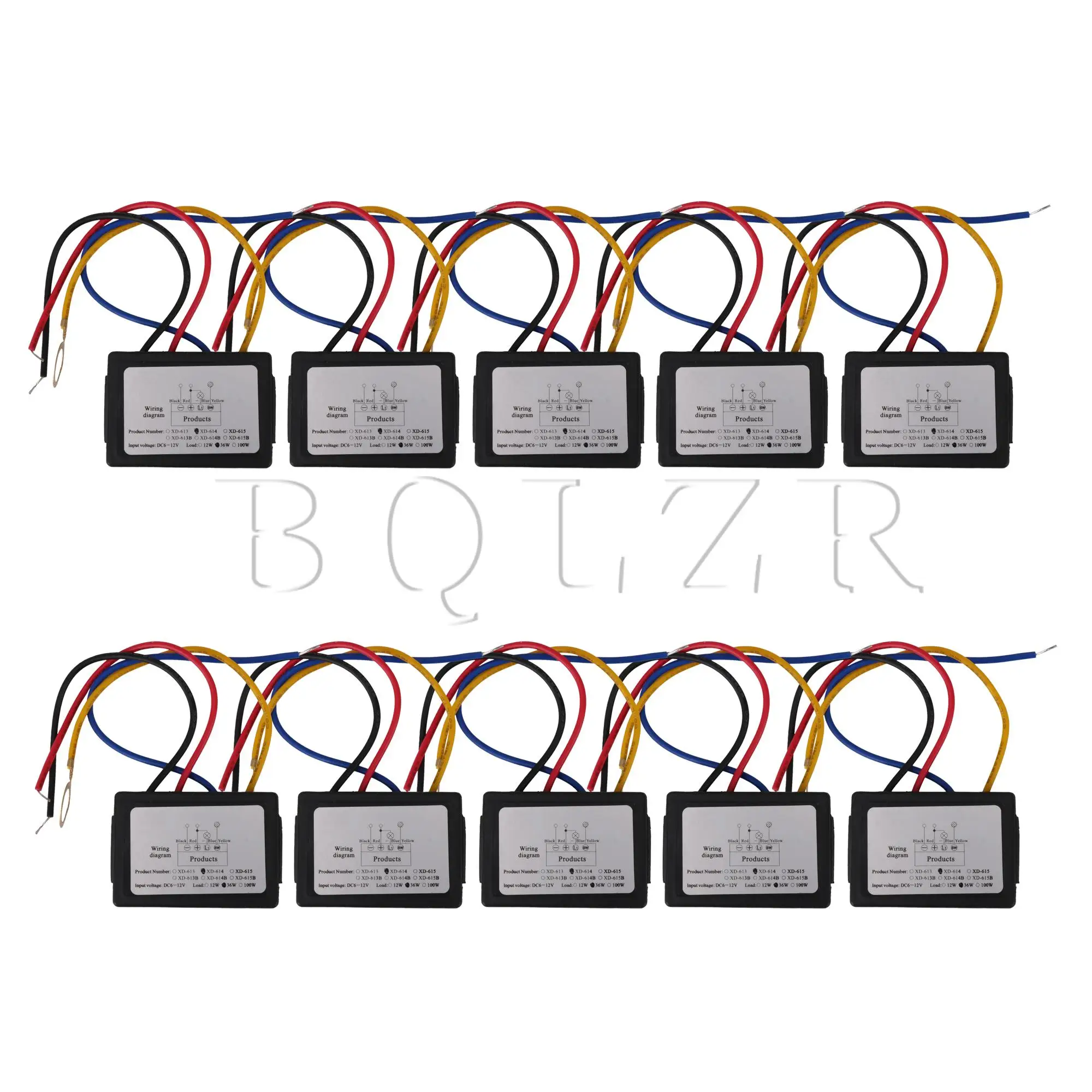 Interruptor de atenuación táctil BQLZR XD-614, accesorios de lámpara con Sensor de 6-12V, 10 Uds.