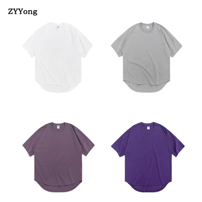 Summer New 2020 Style Unisex Casual Solid O Neck Cotton Fashion Loose Hip Hop T-Shirts