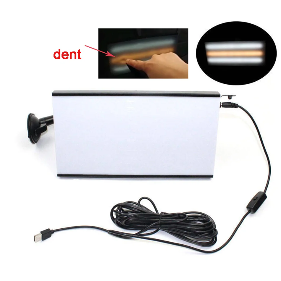 PDR King Tools LED Lamp Reflector Board USB connector hail dent checking tool light