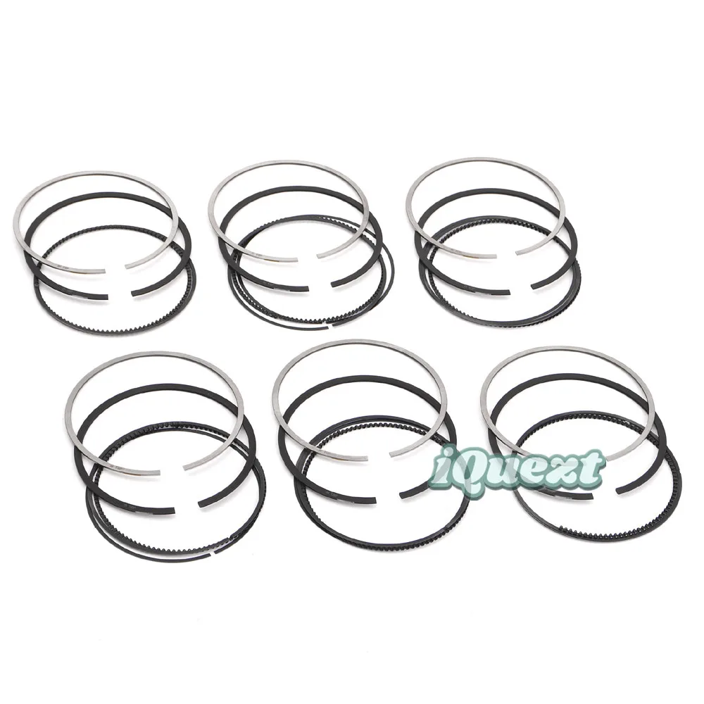 6x Piston Rings 2760306517 Φ88mm STD for Mercedes-Benz M276 W205 X166 C43 AMG E400 S4003.0L Turbo V6 2996CC Engine