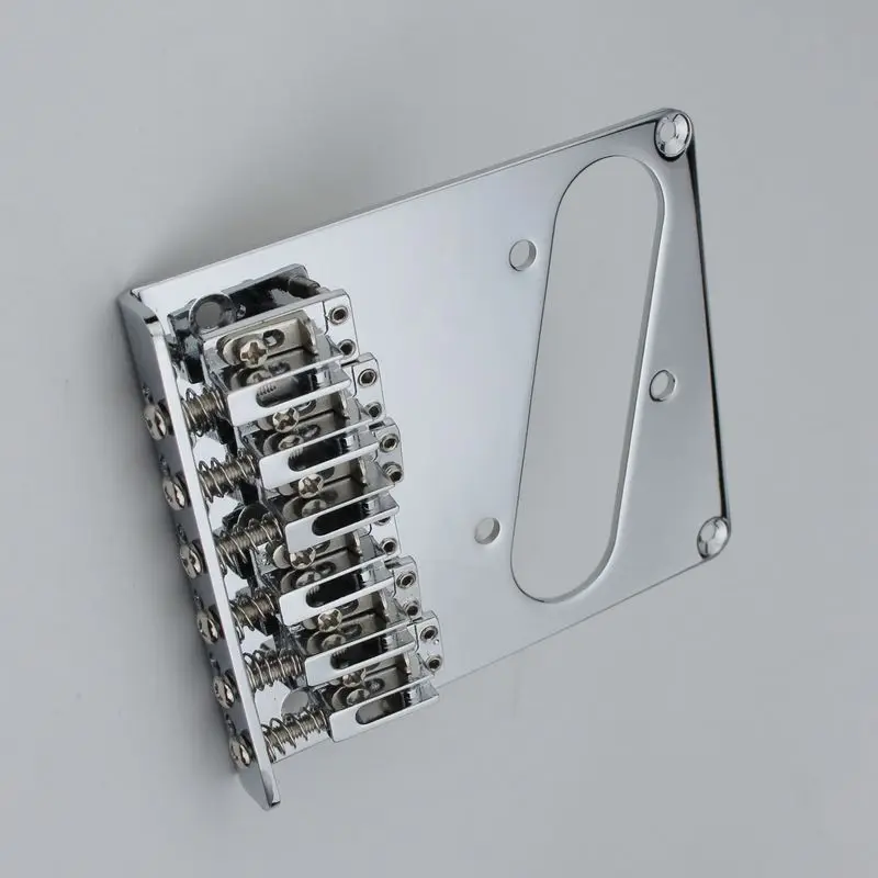 12 String TL Modern Type Guitar Bridge Chrome