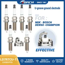 Hot Sale High Quality Auto Spark Parts Spark Plug TORCH LD7RTCU-11 Fit for Car NISSAN TOYOTA MAZDA SUBARU MERCEDES-BENZ