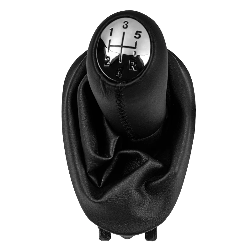 For Renault Clio 2 II Megane 2 II Kangoo Car Hand Speed Leather Gear Shift Knob Shifter Boot Cover Case