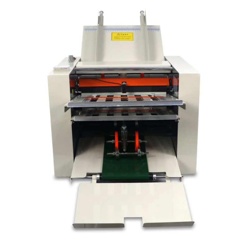 ZE-8B/4 Electric Folding Machine Fully Automatic Order Folding Machine Graphic Post-print Folding Machine Small Folding Crease M