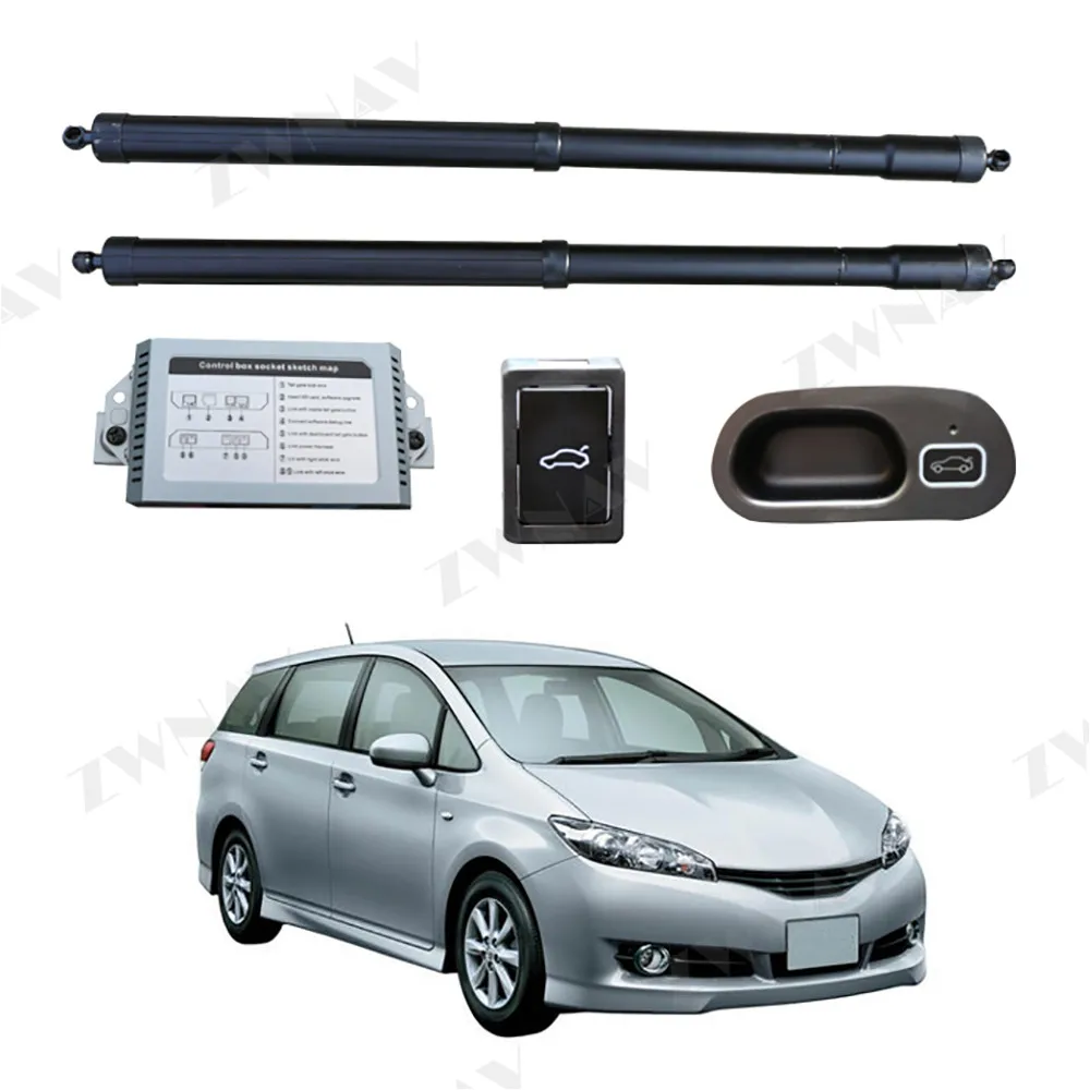 

Electric Tail Gate Lift Special For Toyota Wish 2016+ Car Accessories Tail Box Intelligent Electric Gate without Latch