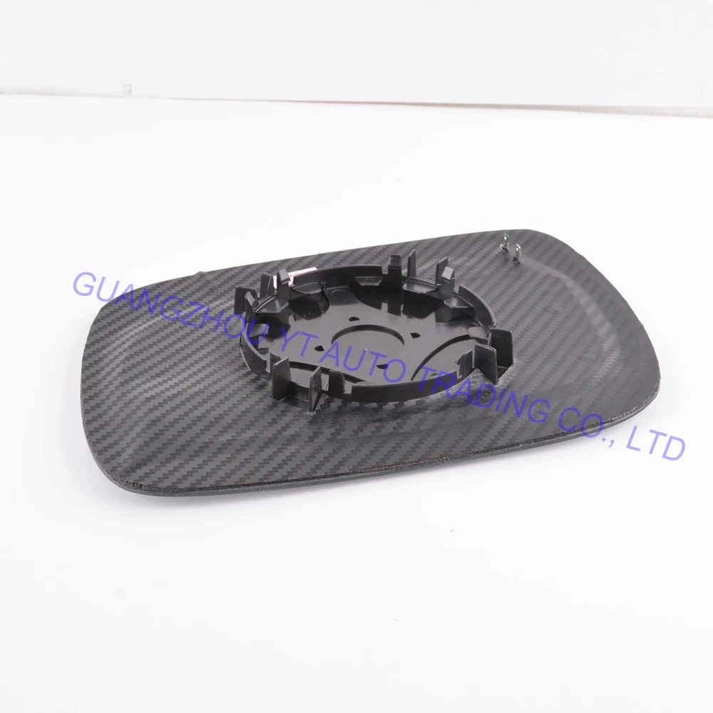CAPQX 1Pair With Heating Outer Rearview Mirror Glass For Volkswagen VW Touareg 2003 2004 2005 2006 2007 Rear view mirror Lens