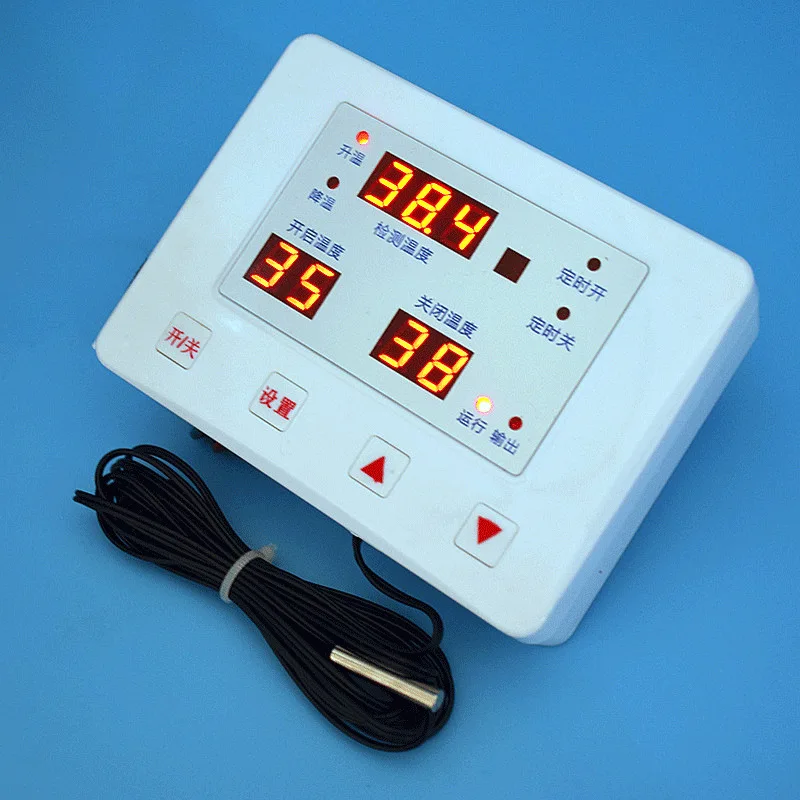 665 High-precision Thermostat, Breeding Incubator Oven Temperature Controller, High-power Temperature Control Meter Switch