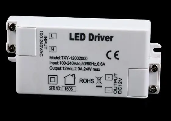 Imagem -03 - Led Driver Transformer 60w 36w 24w 12w 6w dc 12v Adaptador de Potência de Saída da Fonte de Alimentação para Led Lâmpada ce Ukca