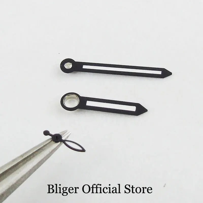 High Quality Black Watch Hand Watch Needles Fit ETA 6497 6498 Hand Winding Movement