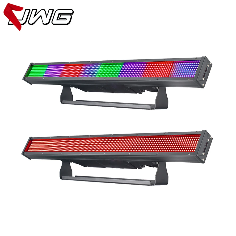 

2pcs/lot High Quality 960x0.2W RGBW Wall Washer Led Strobe Light With 8 zones Wash Effect Stage Light for TV Studio