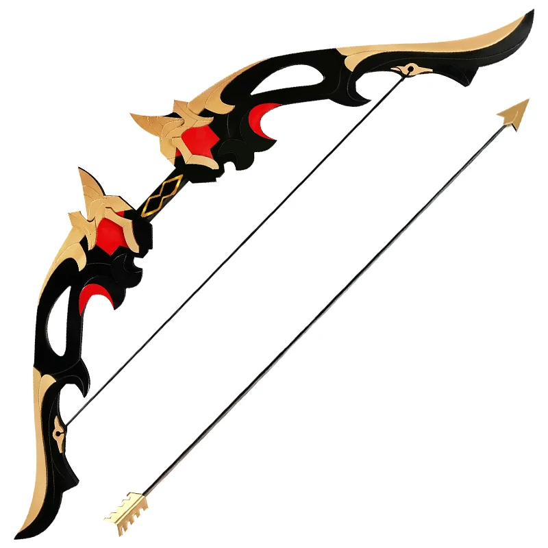 

Game Genshin Impact Weapon bow and arrow cosplay props Fischl Xiao Hand-held weapon bow and arrow cosplay accessories