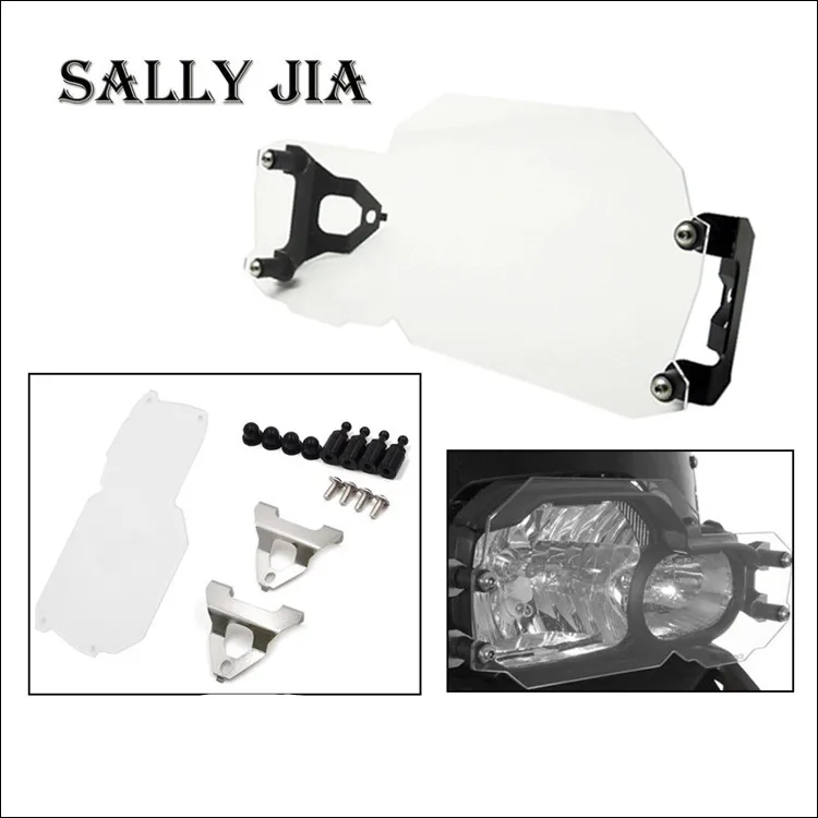 Motorcycle Clear  Headlight Guard Protector Lens Cover Transparent For BWM F650GS F700GS F800GS F800R