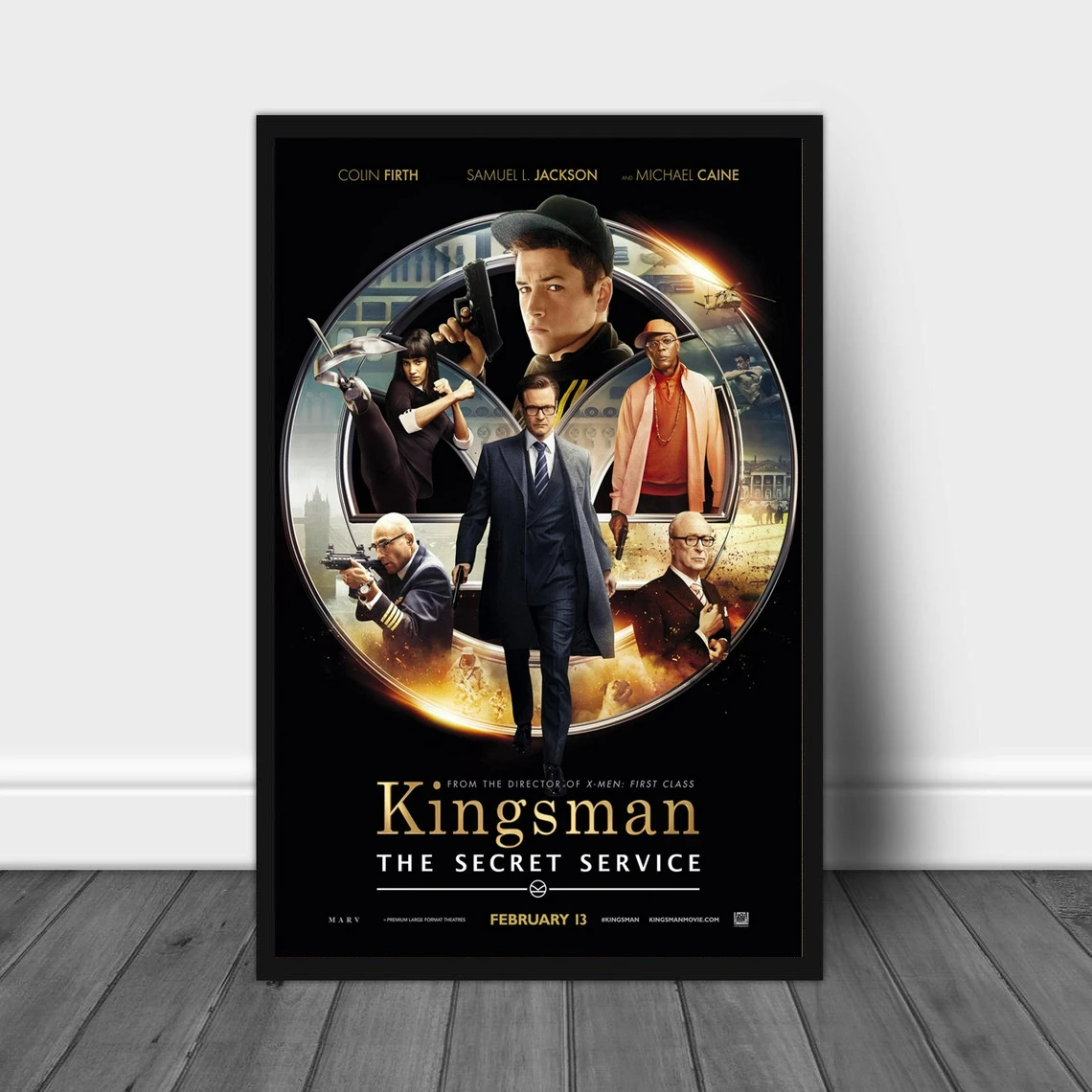 Kingsman The Secret Service ملصق الفيلم ديكور المنزل طلاء جدران (بدون إطار)