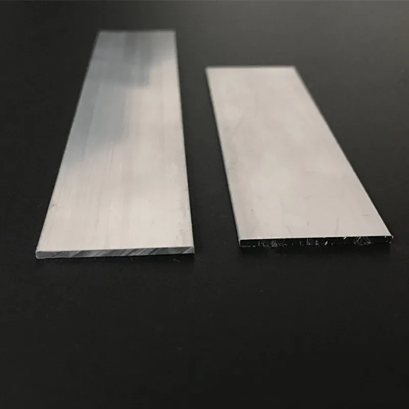 1pc 6061 Aluminum Flat Bar Flat Plate Sheet  2mm thick series with Wear Resistance For Machinery Parts