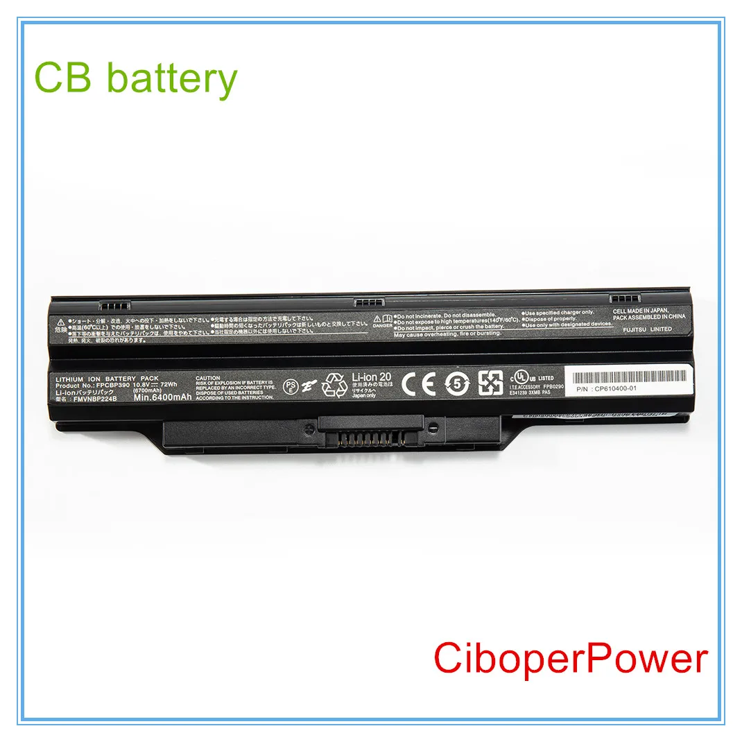 Original Laptop Battery FPCBP390 FPCBP391 FPCBP392 For SH782 S782 FMVNBP224 FMVNBP223