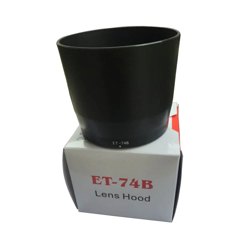 1-10Pcs ET-74B Lens Hood ET74B Lens Hoods For Canon EF 70-300mm f/4-5.6 IS II USM Lens Parts 67mm