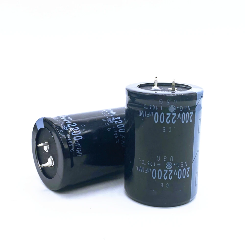 

2Pcs Good quality 200v2200uf Radial DIP Aluminum Electrolytic Capacitors 200v 2200uf Tolerance 20% size 35x50MM 20%