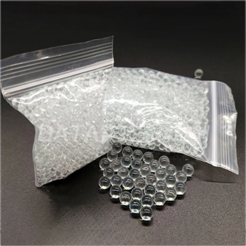 1000pcs/2000pcs DIA1mm to 11mm small Glass decorative balls high precision transparent glass beads for laboratory experiment