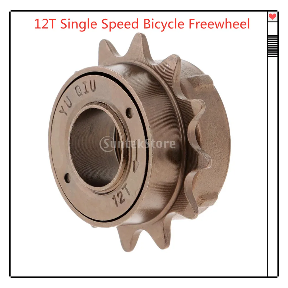 Bicycle Freewheel 12T Teeth 34mm Single Speed Freewheel Flywheel Sprocket