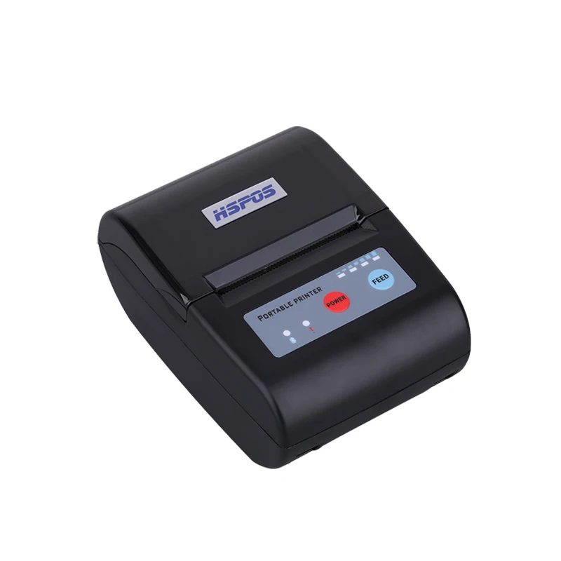 Mini imprimante thermique portable, imprimante de poche mobile, connexion Bluetooth sans fil, tickets de caisse, téléphone Android, PC, 58mm