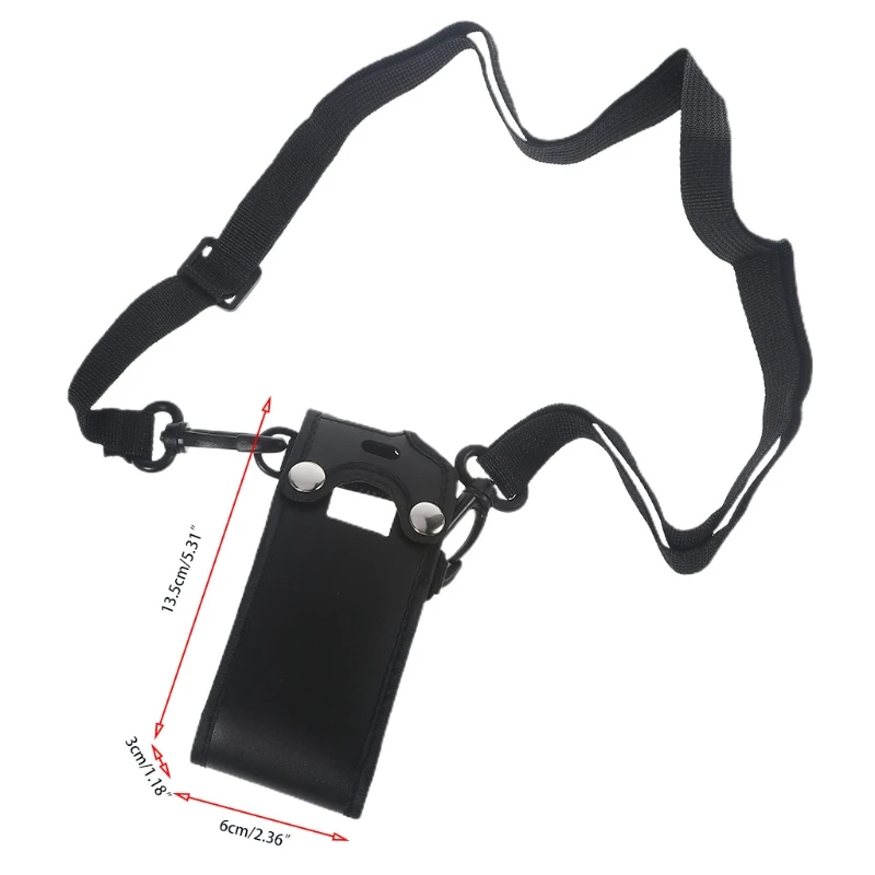 حافظة جلدية لينة محمولة غطاء حقيبة حامل ل Anytone لحم الخنزير راديو لاسلكي تخاطب