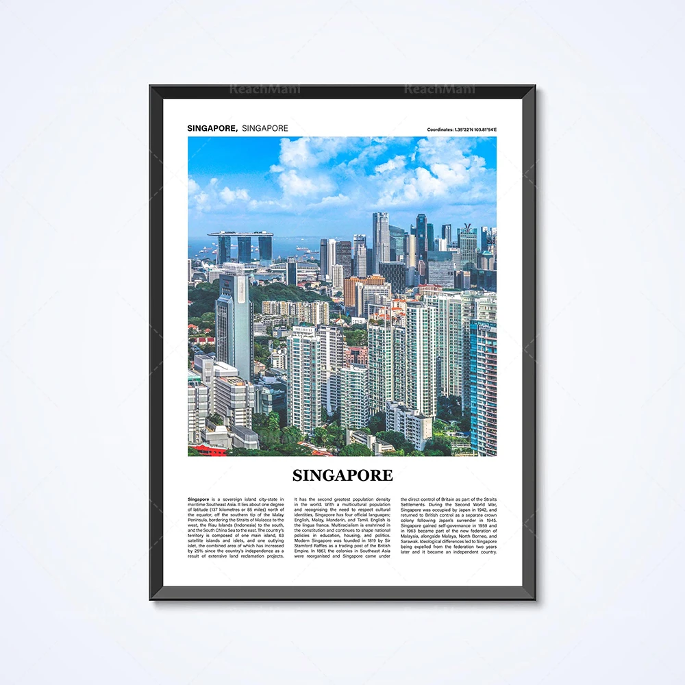 ملصق تصوير للسفر للصين، شنغهاي، سنغافورة، تايبي، تيانجين، طوكيو، اليابان، ديكور المنزل #3