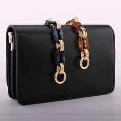 Acrylic bag chain ladies cross-body shoulder bag decorative chain handmade exquisite and beautiful resin material chain