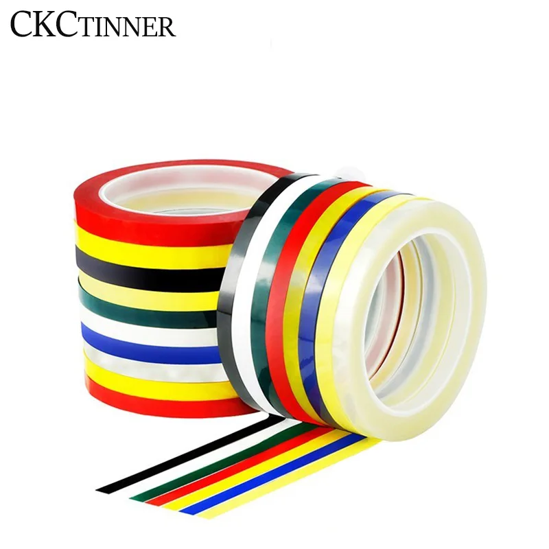 

1pcs 3mm 5mm Length 66M 5S desktop positioning tape marking tape whiteboard color discrimination warning drawing grid line