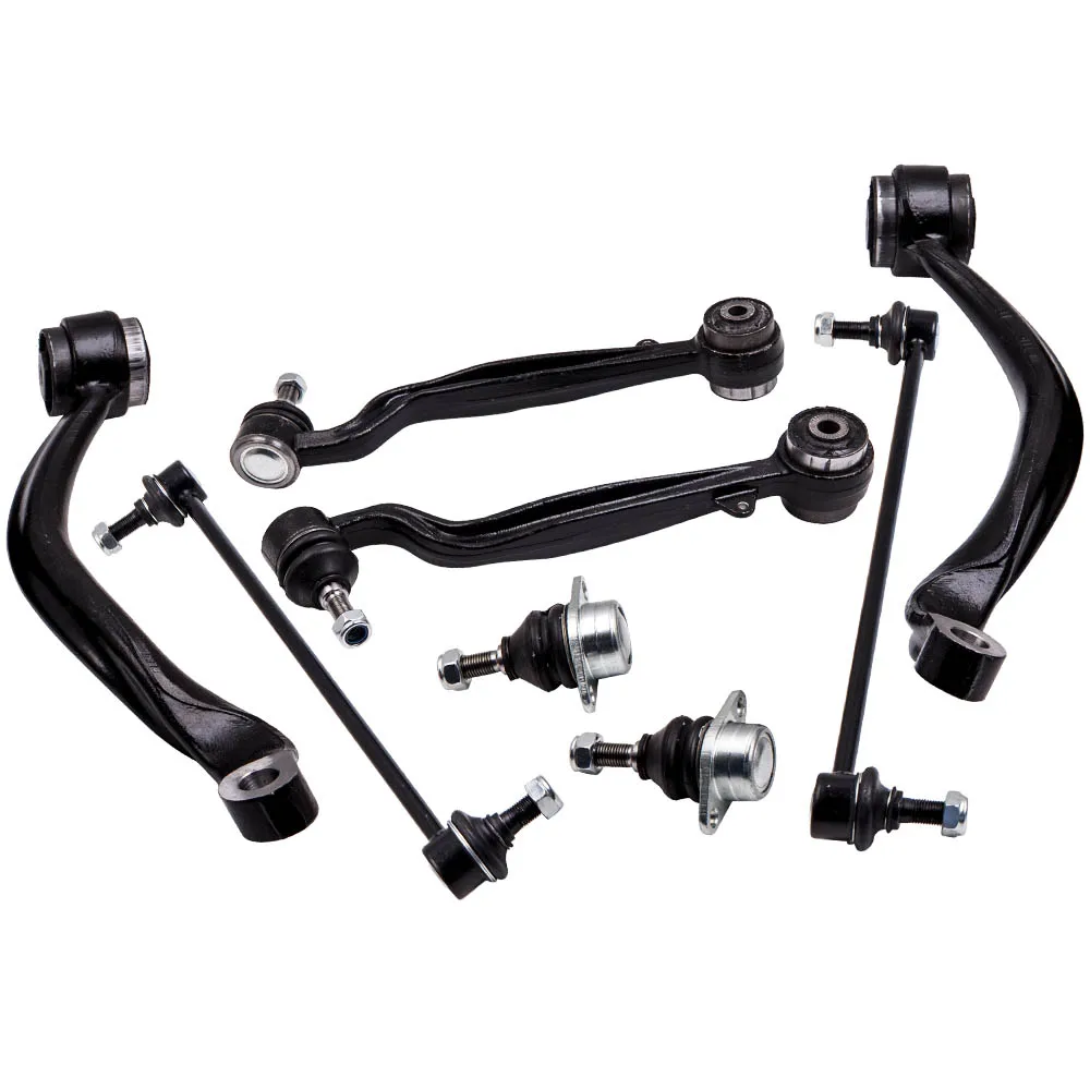 CONTROL ARMS BALL JOINTS SWAY BAR LINKS SUSP KIT 03-11 FOR LAND for RANGE ROVER 8Pc LR018344 LR018343 RBJ500710