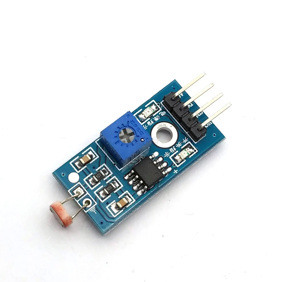 LM393 Optical Sensitive Resistance Light การตรวจจับแสงเซนเซอร์โมดูลสำหรับ Arduino DIY Kit