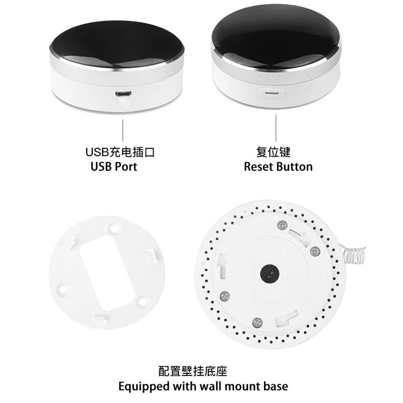 Imagem -05 - Controle Remoto sem Fio Wi-fi Tuya Controle ir e rf Integrado para Eletrodomésticos Portas e Portões com Controle por Voz