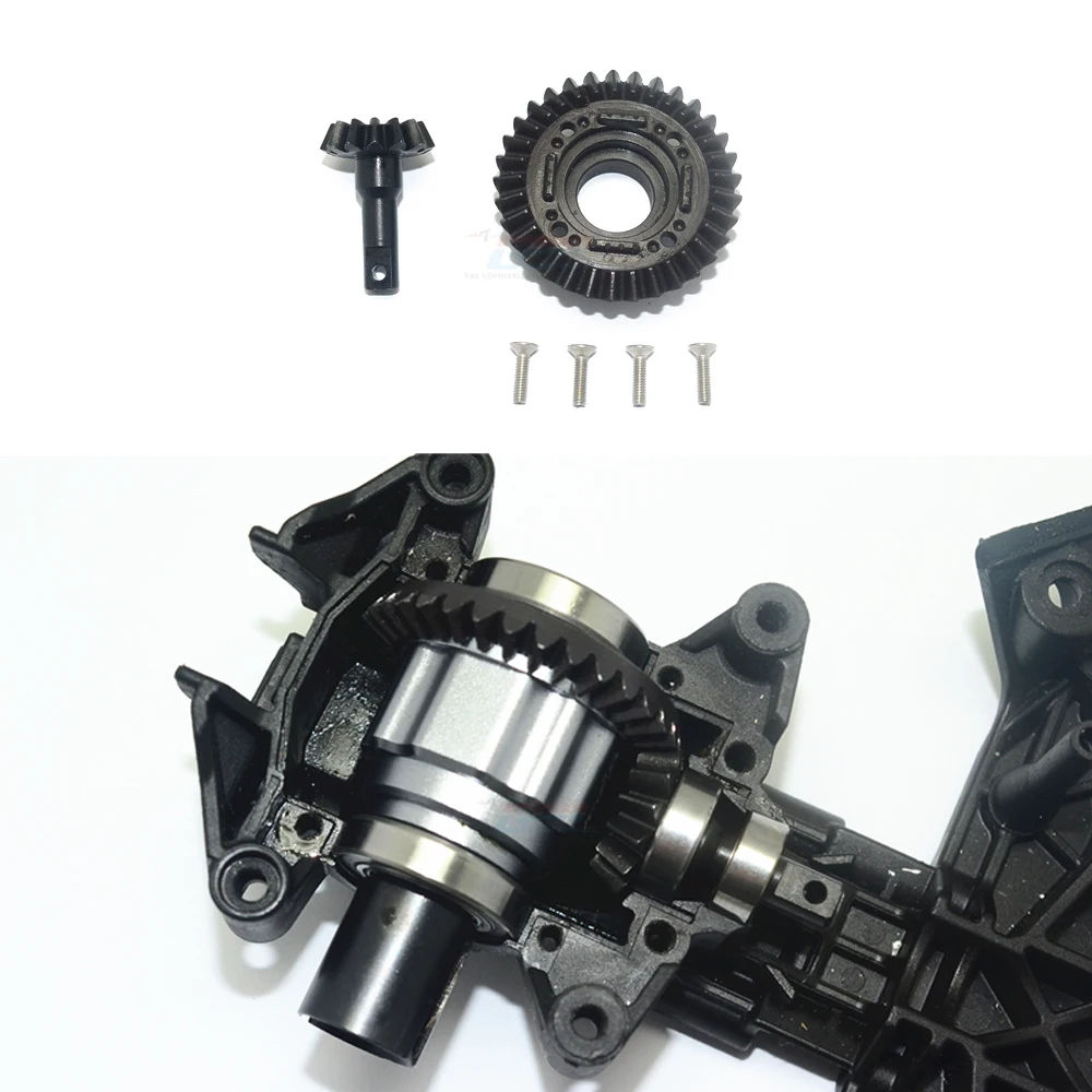 

Metal 45# steel front/rear axle drive gear gearbox gear #8578/8579 for 1/7 UDR UNLIMITED DESERT RACER Truck 85076-4