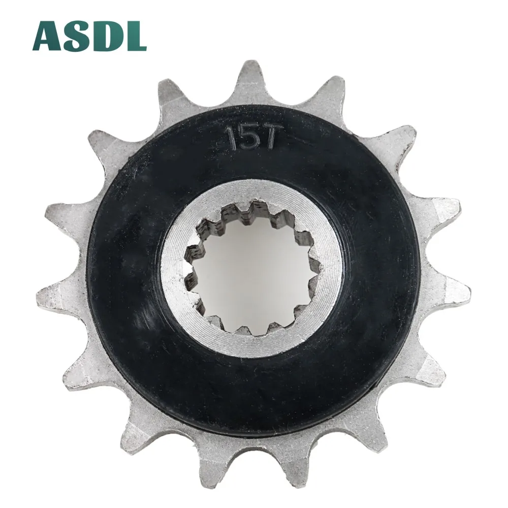 

Motorcycle Parts 15T Front Sprocket For Honda CB-1 CB 400 500 CBR400 RVF400 VFR400 CBF500 ABS CB400 #c