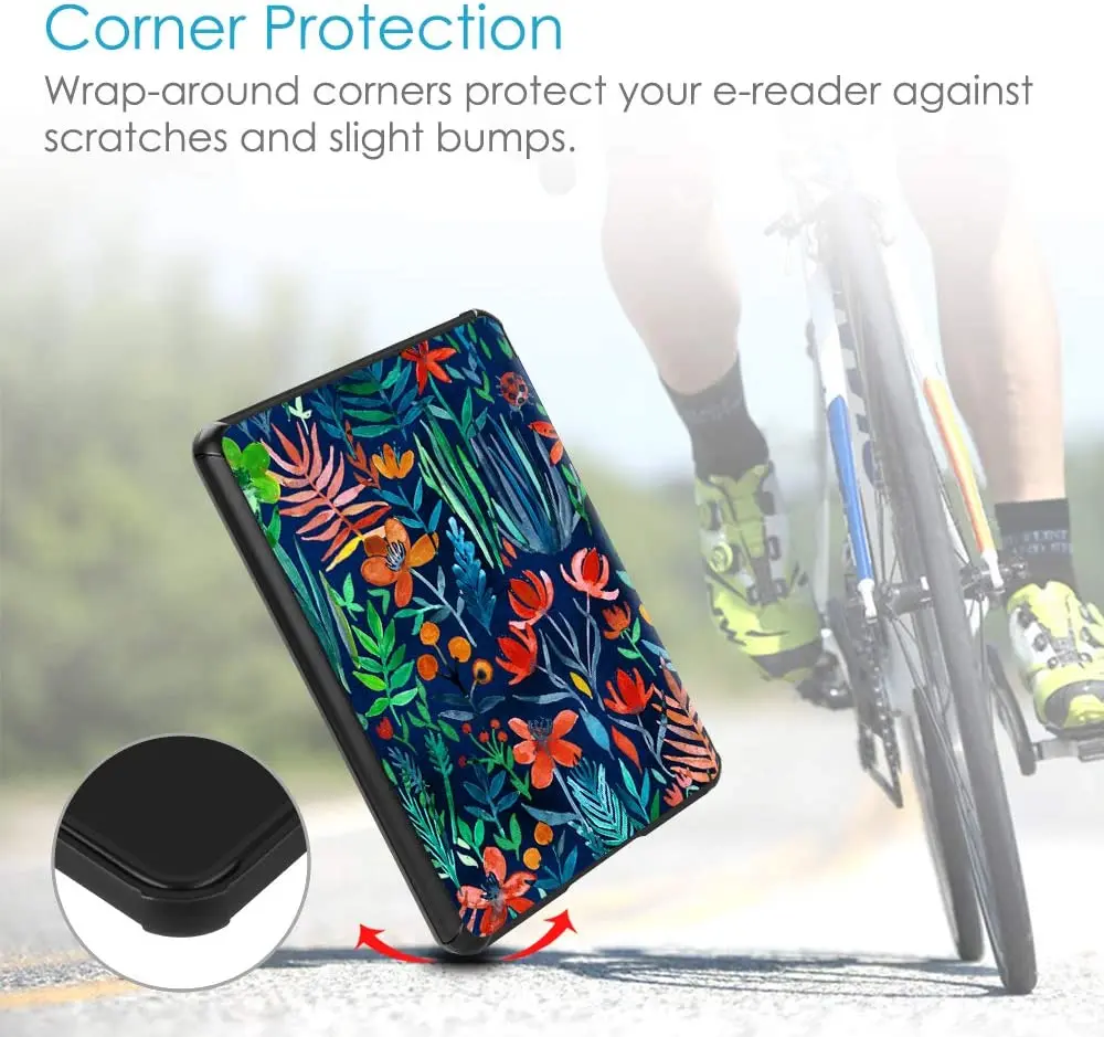 For Kindle Paperwhite 10th Painted Case Smart Cover for Kindle Paperwhite 4 PQ94WIF 2018 Released Magnetic Protective Slimshell