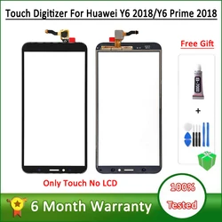 High Quality Digitizer For Huawei Y6 2018 / Y6 Prime 2018 Touch Screen Panel Digitizer Sensor LCD Front Outer Glass Replacement