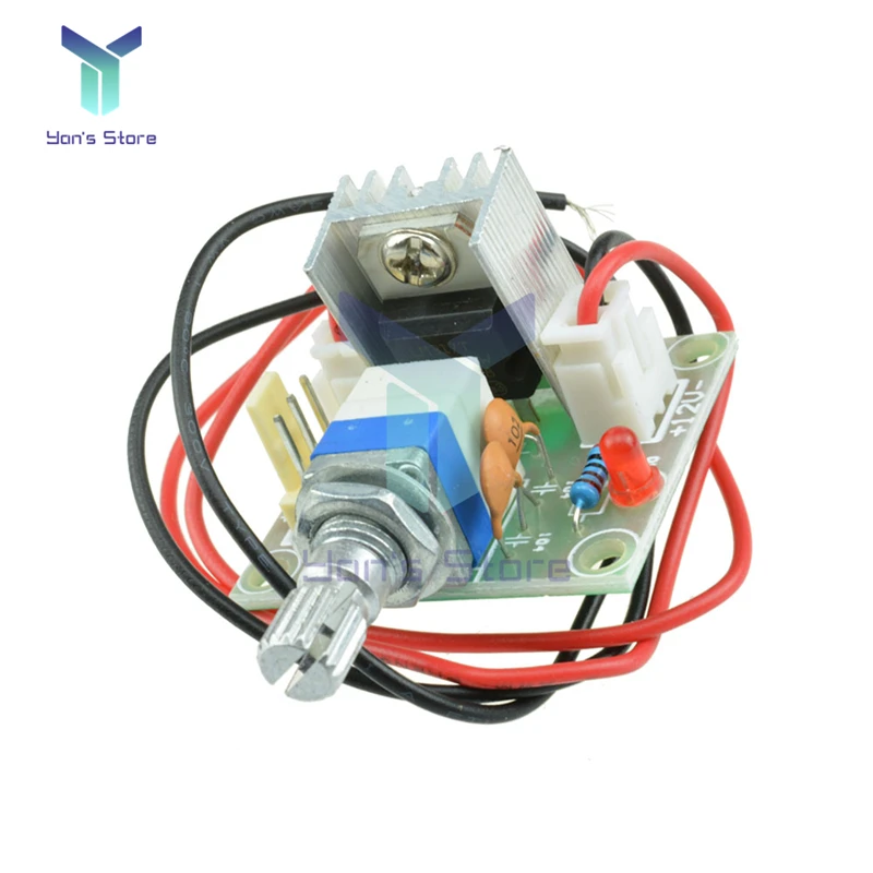 LM317 الجهد المنظم وحدة تحكم في سرعة محرك التيار المستمر منظم السلس لينة بدء فرش السيارات سرعة التحكم منظم الطاقة الجديدة
